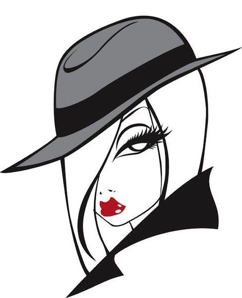 Girl Logo - Spy Lash Girl Logo
