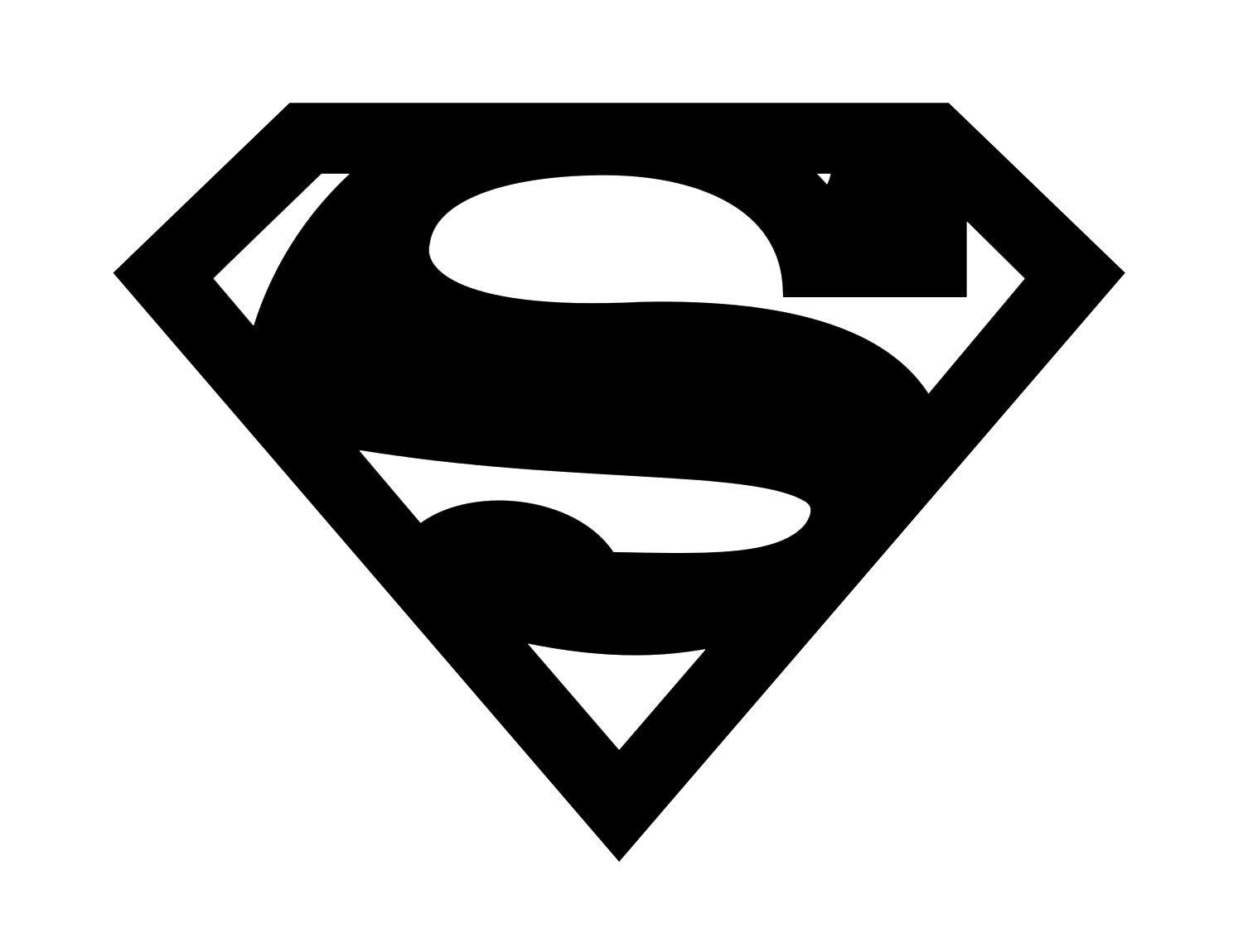 Black and Superman Logo - Superman Logo, Superman Symbol, Meaning, History and Evolution