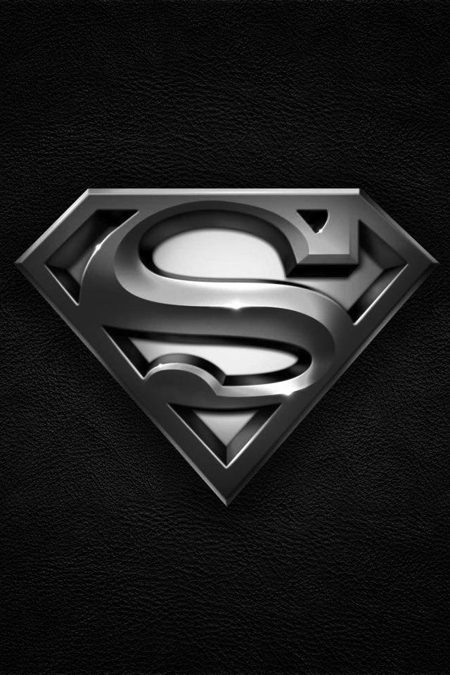 Black Superman Logo - Superman Logo Black And White Desktop Wallpaper I HD Images | S ...