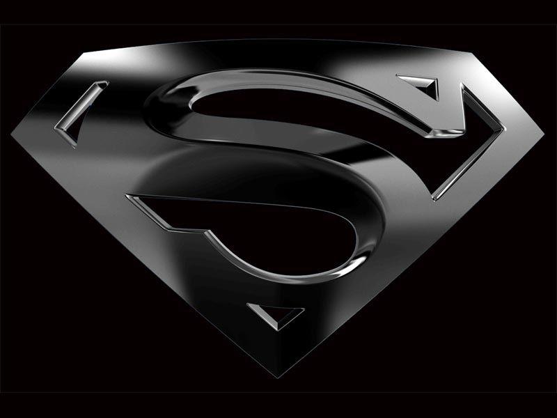 Black and Superman Logo - black superman | wait for it | Superman, Superman logo, Black superman