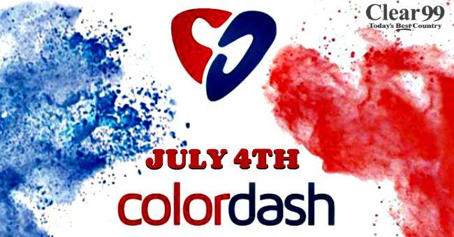And White Blue Red Dasheslogo Logo - Red, White, and Blue Color Dash - Clear 99 - Today's Best Country