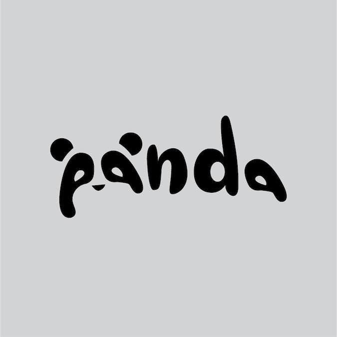 Panda Cool Logo - Designer Challenges Himself To Create A Typographic Logo Every Day ...