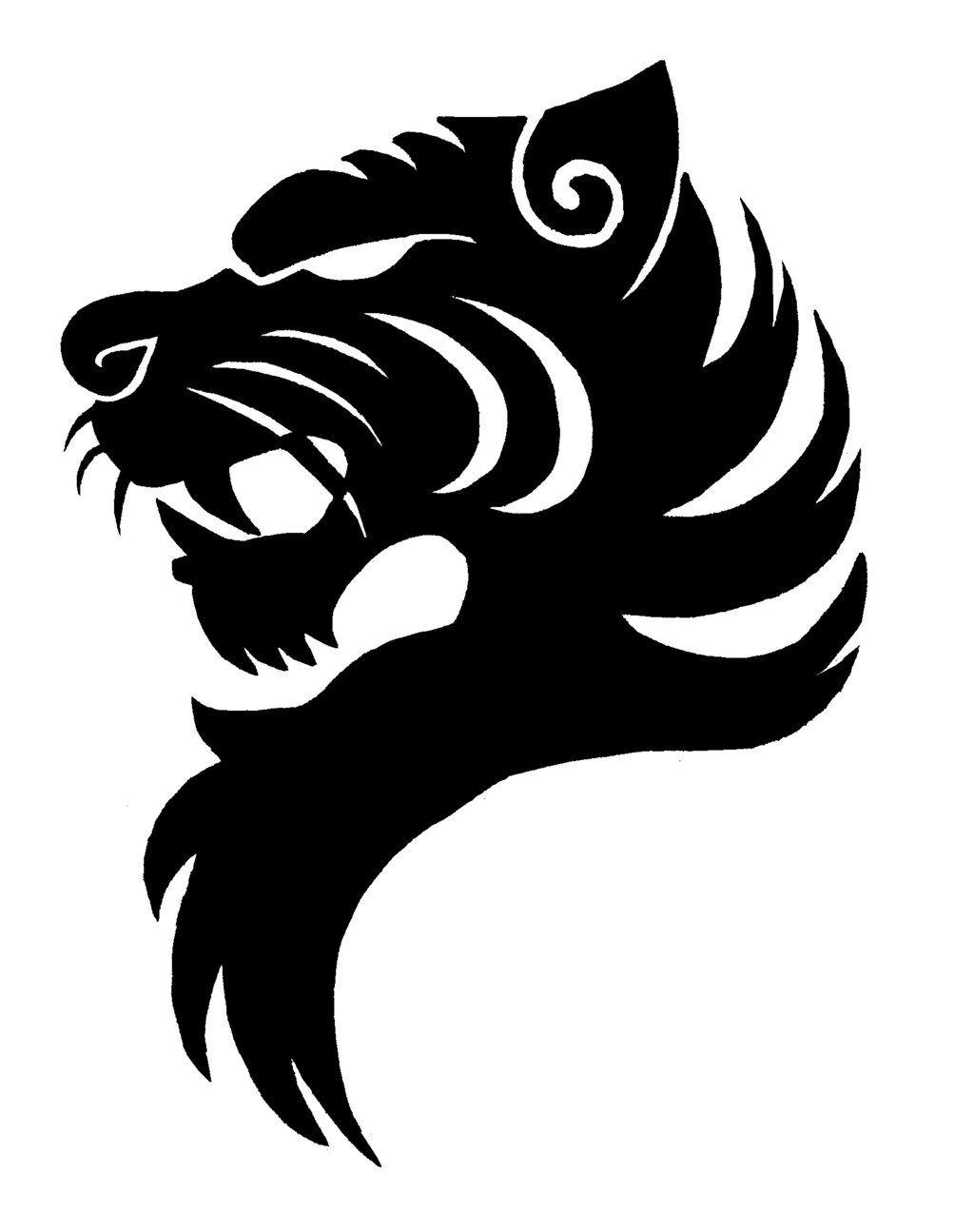 Panda Cool Logo - Tiger Logo Black And White Clipart Panda Free Clipart - Free Clipart