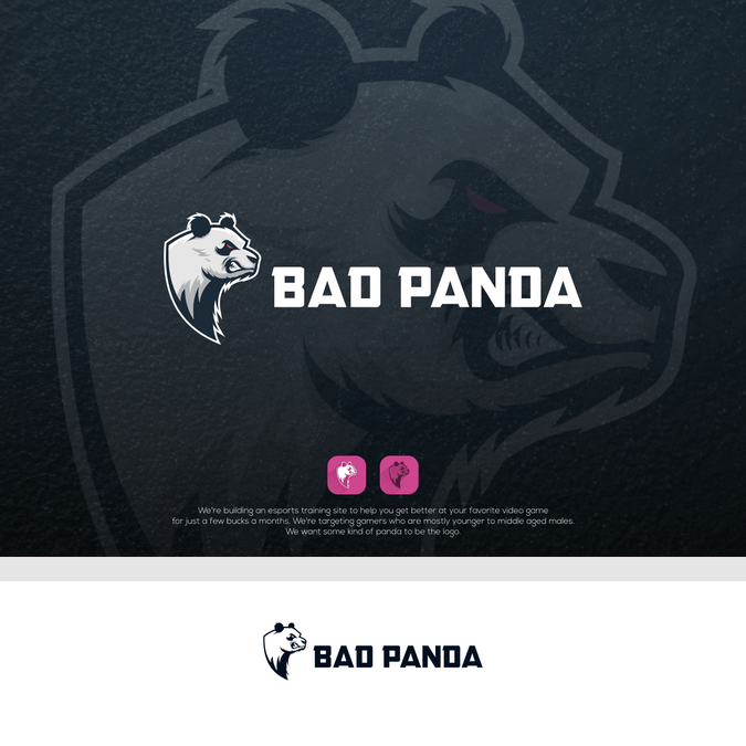 Panda Cool Logo - Video Game Training website called Bad Panda needs a cool logo