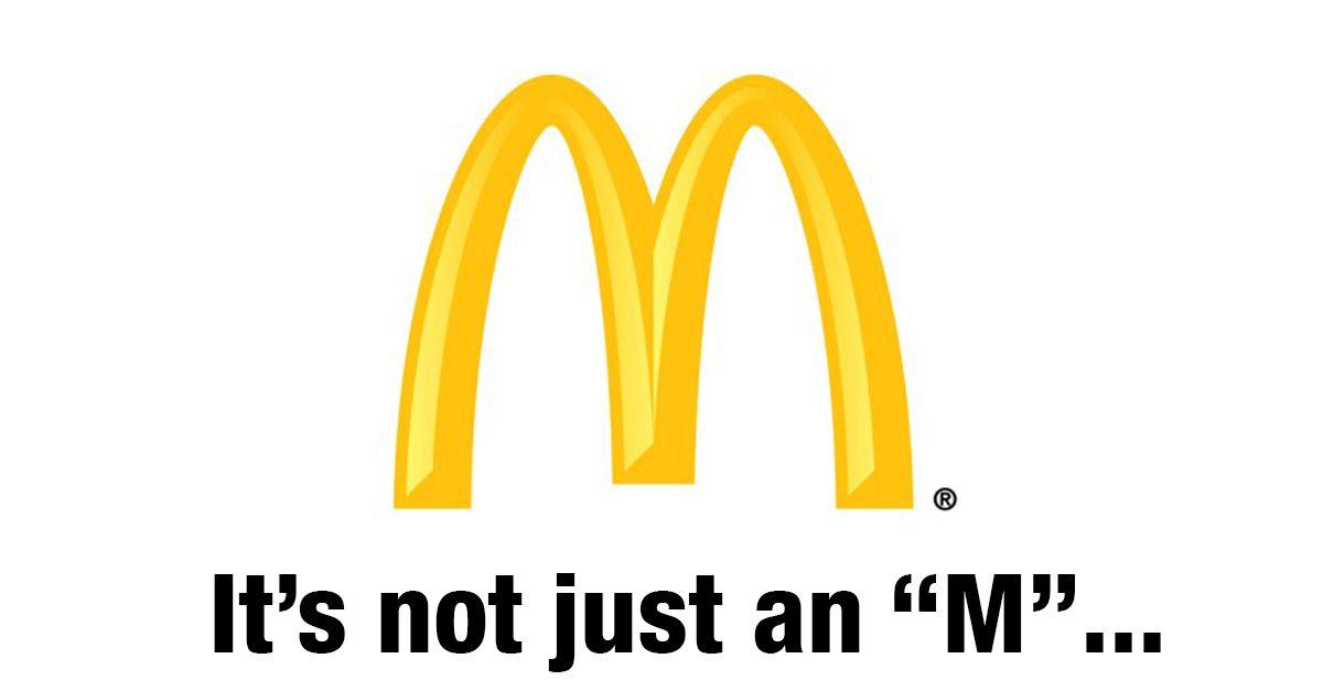 McDonald's Word Logo - Company Logos with Hidden Image That You Won't Believe You Didn