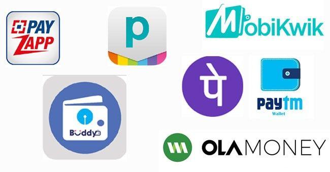 Mobile Wallet Logo - Top 10 Mobile Wallets of India to Go Cashless in Android