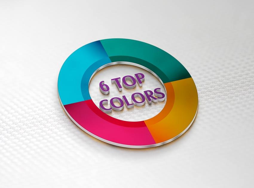 Top Colors for Logo - 6 Top Colors That Make Outstanding Logo Designs