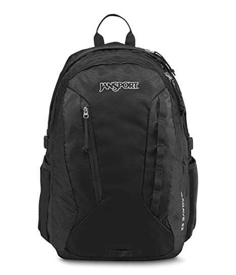 Old JanSport Logo - Amazon.com: JanSport Agave Backpack Black: Sports & Outdoors