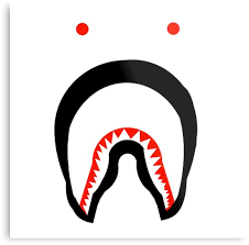 BAPE Shark Logo - Resultado de imagen de bape shark logo. Phone wallpaper. Logos