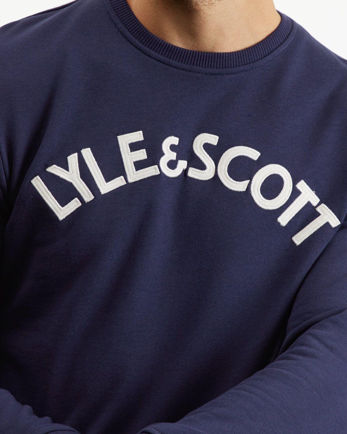 Scott Logo - Lyle & Scott Logo Sweatshirt - Lyle & Scott