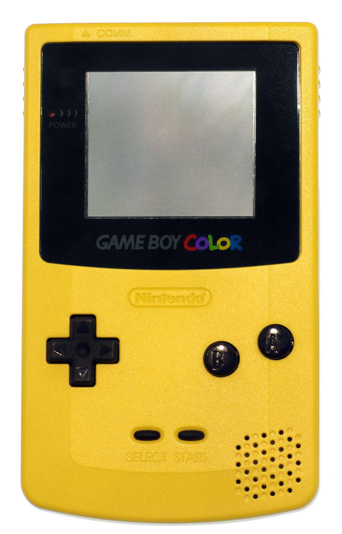 Yellow in the Game Logo - File:Game-Boy-Color-Yellow.jpg - Wikimedia Commons