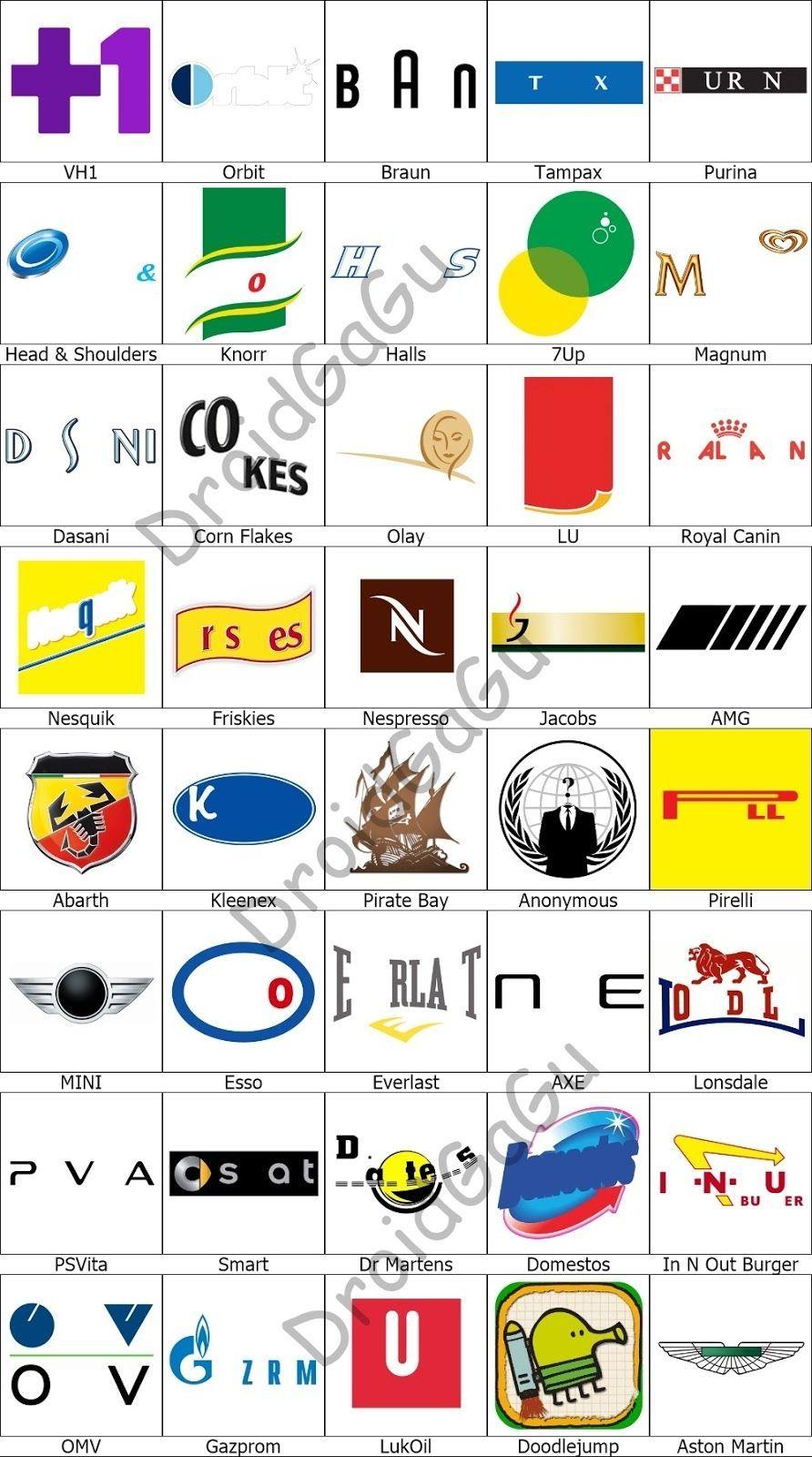 Yellow in the Game Logo - Level 11 Logo Quiz Answers - Bubble - DroidGaGu | Logos | Pinterest ...