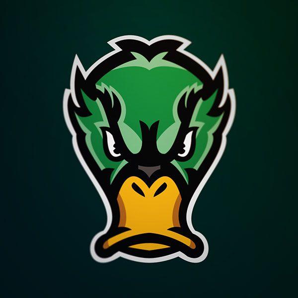 Green Sports Logo - Duck Sports Logo Concept on Behance