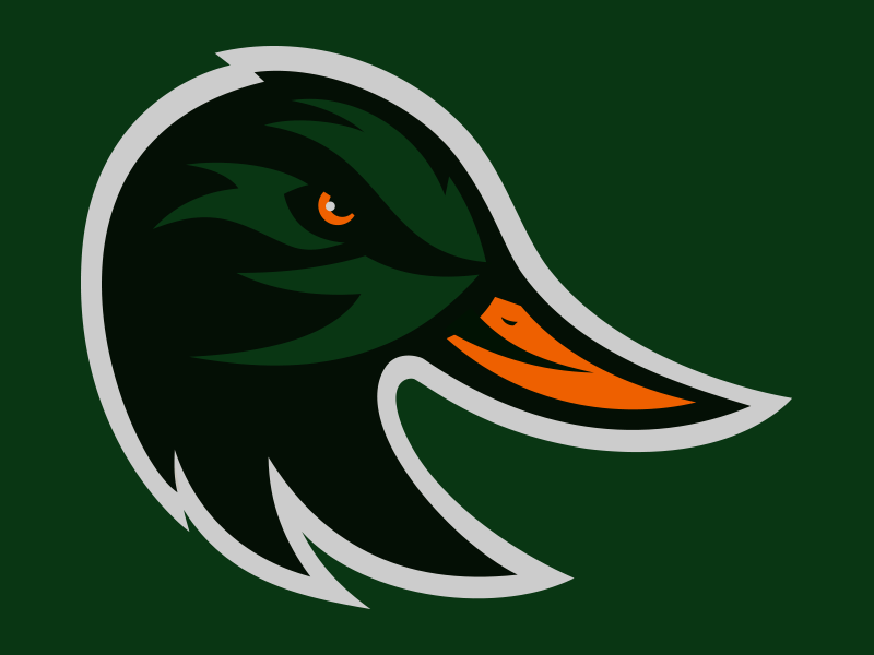 Ducks Sports Logo - Ducks concept logo by Johnny VonGriz | Dribbble | Dribbble