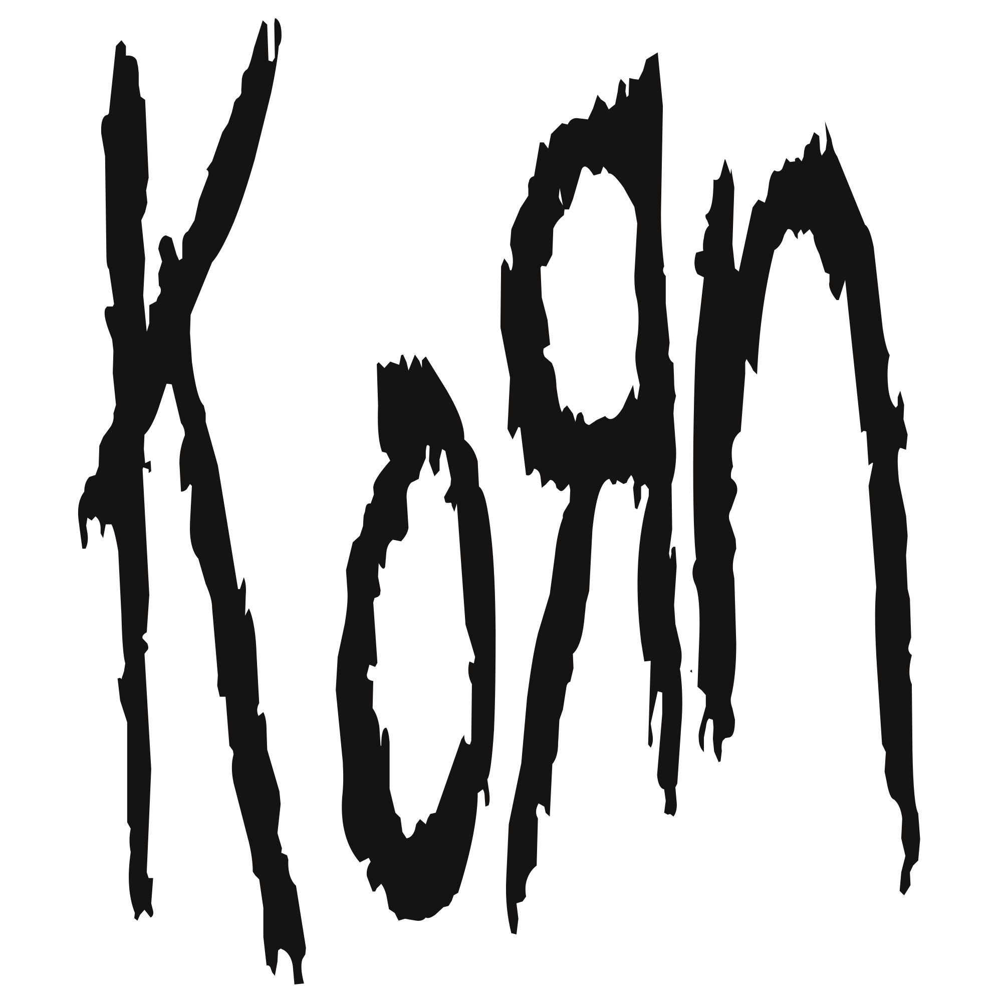 Korn Logo - File:Korn Logo Black.svg - Wikimedia Commons