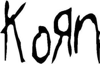 Korn Logo - Korn Logo, Vinyl cut decal