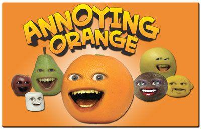 Funny Orange Logo - Annoying Orange: text, image, music, video. Glogster EDU