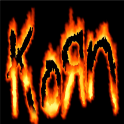Korn Logo Logodix - korn roblox