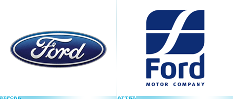 New Ford Motor Logo - Brand New: April Fools: Can Ford Afford a Redesign?