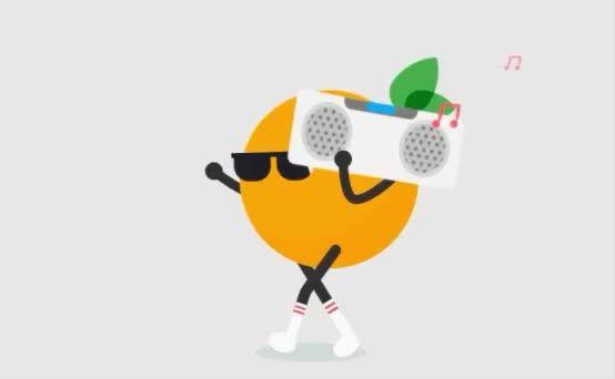 Funny Orange Logo - Funny orange GIF by GIF Queen. Find, Make & Share Gfycat GIFs
