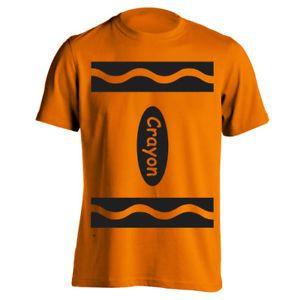 Funny Orange Logo - Human Crayon Halloween Costume Funny Orange Basic Men's T-Shirt | eBay