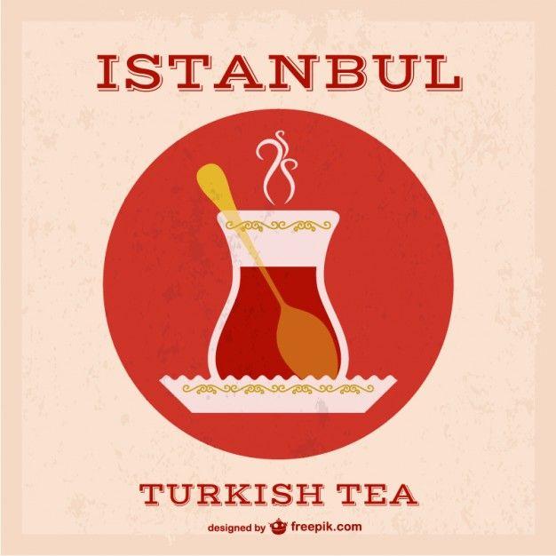 Red Tea Logo - Turkish Tea Vectors, Photo and PSD files