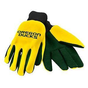 Ducks Sports Logo - Oregon Ducks Gloves Sports Logo Utility Work Garden NEW Colored Palm ...
