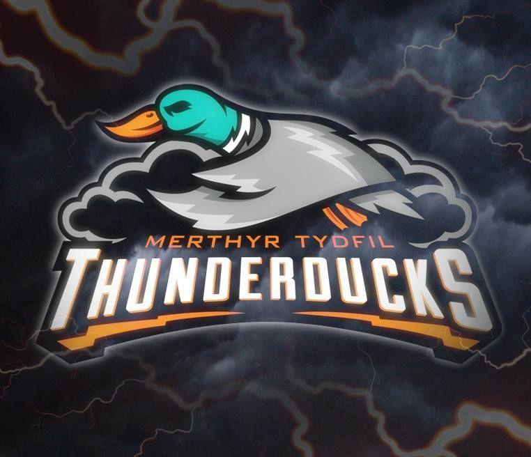 Ducks Sports Logo - Merthyr Tydfil Thunder Ducks Sports Logo Design. Revitalization