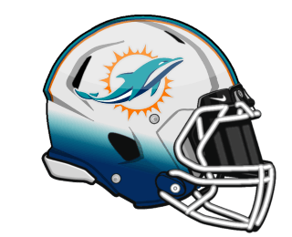 Miami Dolphins New Helmet Logo - Miami Dolphins- A worthwhile helmet gradient?