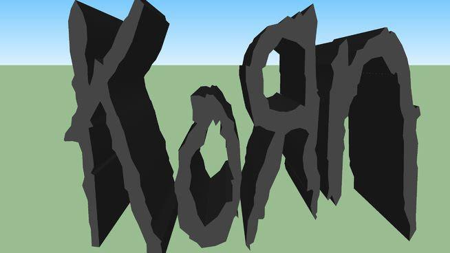 Korn Logo - KORN logo | 3D Warehouse