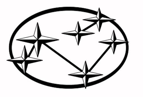 Old Subaru Logo - What Do the Six Stars Of Subaru's Logo Signify? - Autos Speed