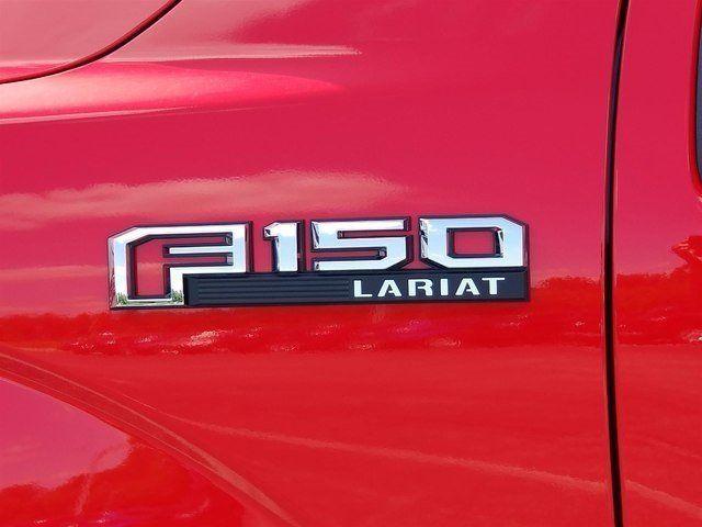Box in Red F Logo - Ford F 150 LARIAT 4WD SuperCrew 5.5' Box In Mount Vernon, IN