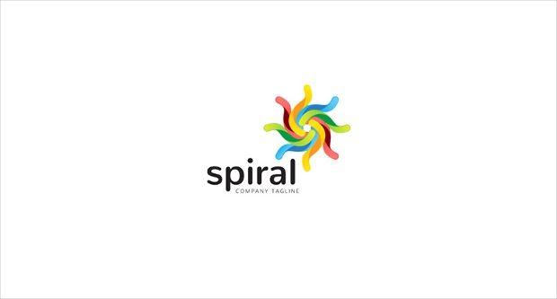 Spiral Company Logo - 26+ Symmetrical Logo Designs, Ideas, Examples | Design Trends ...
