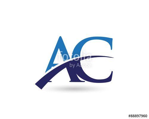 AC Logo - AC Logo Letter Swoosh Stock Image And Royalty Free Vector Files