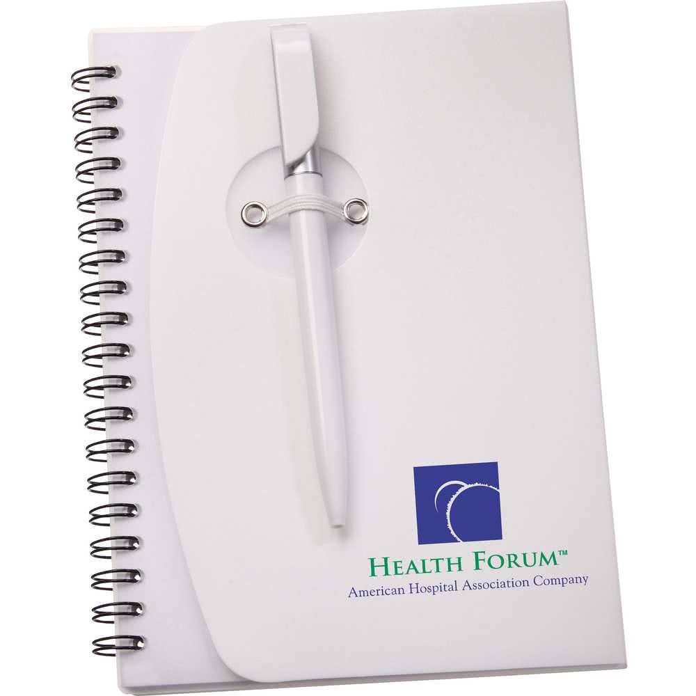 Spiral Company Logo - Promotional The Sun Spiral Notebooks with Custom Logo for $1.93 Ea.