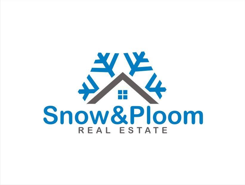 Fake Company Logo - Elegant, Modern, Real Estate Logo Design for Snow and Ploom Real ...