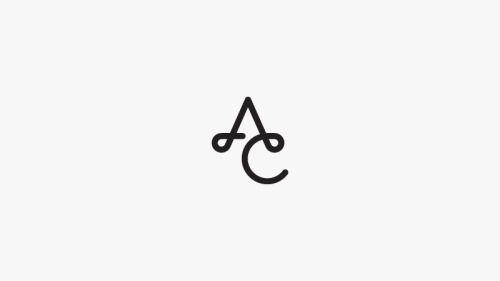 AC Logo - visualgraphc: AC Logo - Luis Dubon | Line Logos | Logo design, Logos ...