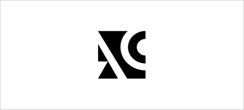 AC Logo - a c logo. i d e n t i t y. Logos, Logo design, Square logo