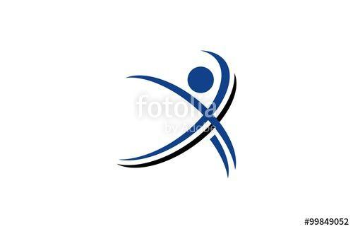 Abstract People Logo - abstract people letter x logo