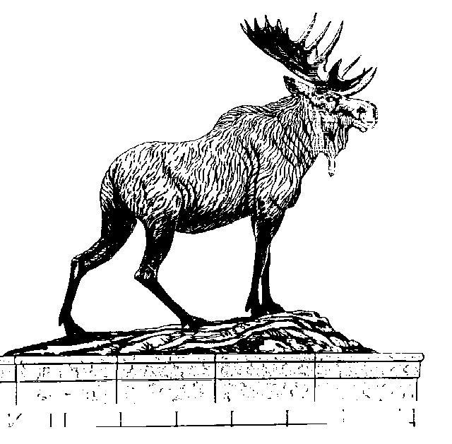 Moose Legion Logo - Moose Art