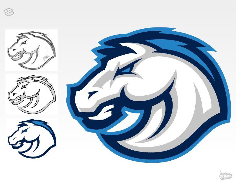 Mustang Sports Logo - Mustang by jpnunezdesigns on DeviantArt | Sports Logos | Sports logo ...
