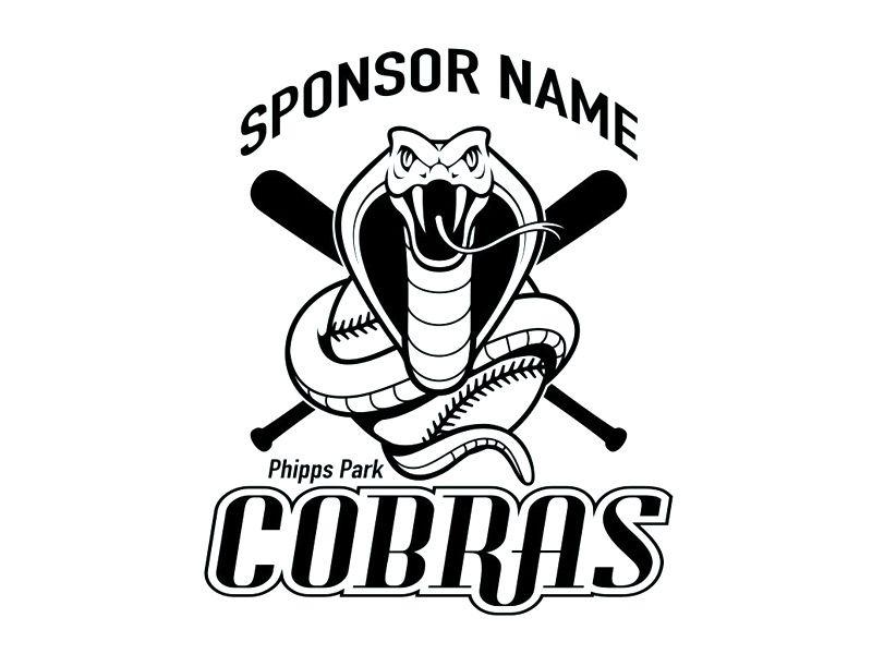 Cobras Baseball Logo - Cobras