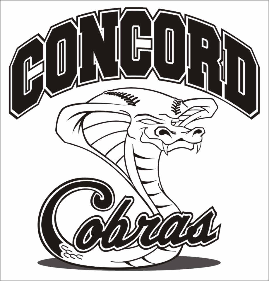 Cobras Baseball Logo - CONCORD COBRAS