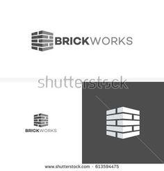 Brick Logo - Best Masonry logo image. Logo designing, Logo ideas, Logo design