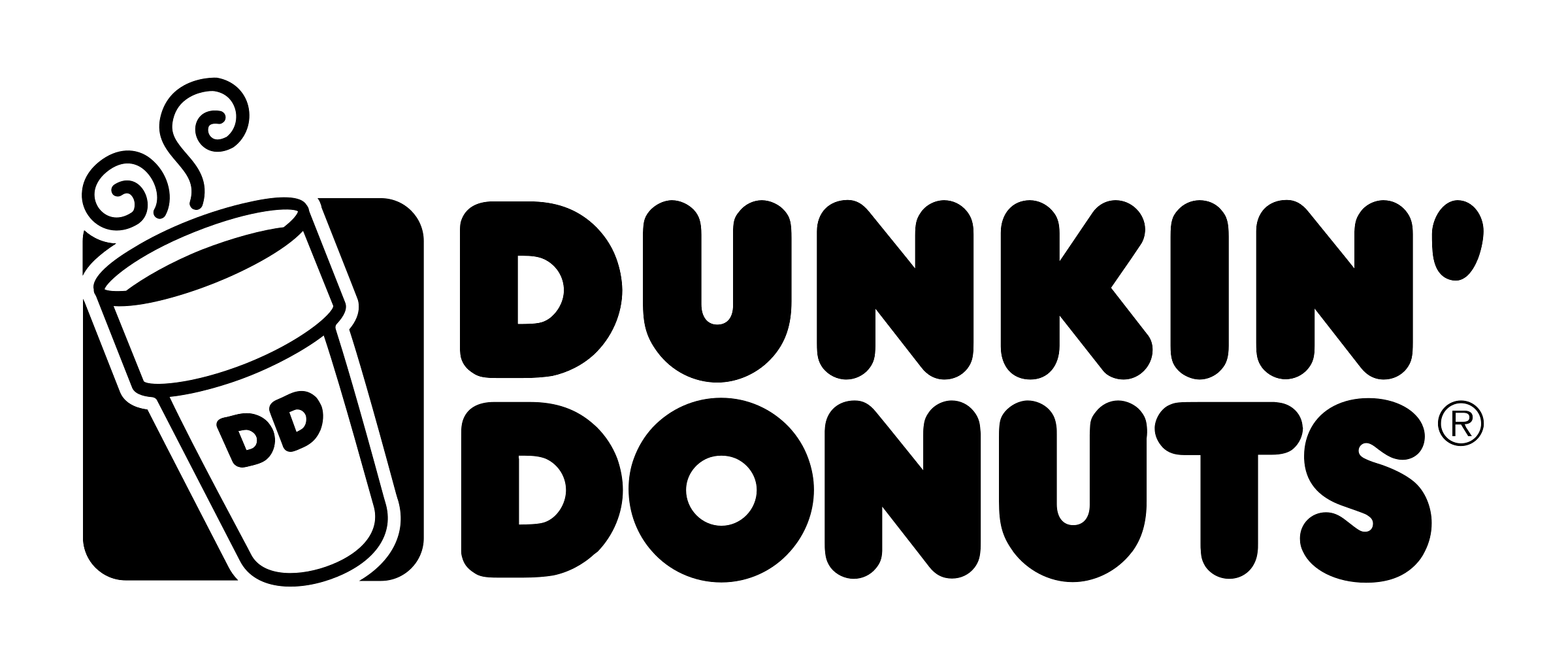 Dunkin' Donuts Logo - Dunkin Donuts Logo PNG Transparent & SVG Vector - Freebie Supply