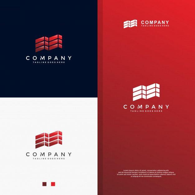 Brick Logo - Abstract brick logo template Vector | Premium Download