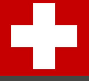 White Cross Country Logo - Red square white cross Logos