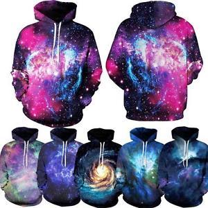 Dope Galaxy Logo - Pink Dope Galaxy Nebula 3d Print Women Men Casual Hoodie Sweatshirt ...