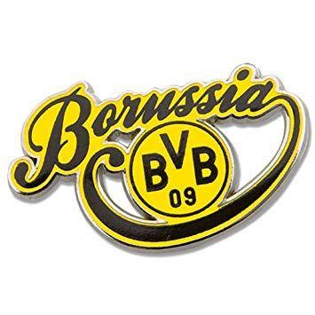 BVB Logo - Borussia Dortmund Badge Button: Lettering Logo BVB 09: Amazon.co.uk ...