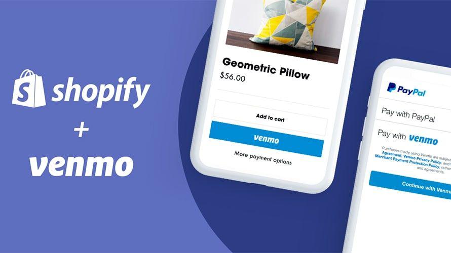 Venmo PayPal Logo - Shopify Adds Venmo as a Checkout Option Just in Time for the ...